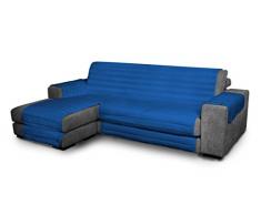 Elegant Couchüberzüge, royal blau 190cm + chaiselongue, 100% Mikrofaser