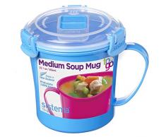 Sistema Microwave Suppentasse, 656 ml, blau