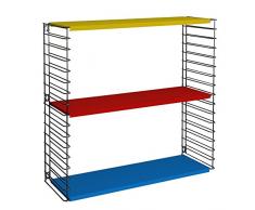 Metaltex – modulares Regal Modern 70x21x68 cm Tricolor