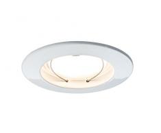 Paulmann 928.23 Premium EBL Set Coin dimmbar satiniert rund starr LED 3x7W 2700K 230V 51mm Weiss matt 92823 Spot Einbaustrahler Einbauleuchte
