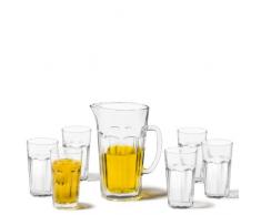 LEONARDO 022499 - Set 7tlg. Gläserset und Krug Rock