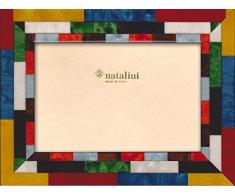 Natalini MIRA ROSSOBG 13X18 Bilderrahmen mit Unterstützung für Tisch, Tulipwood, Bunt, 13 X 18 X 1,5