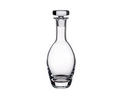 Villeroy & Boch - Scotch Whisky Whiskykaraffe No. 2, Kristallglas Dekanter mit Glasstopfen zum Servieren und Aufbewahren von Branntweinen, 750 ml