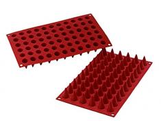 Unbekannt Silikomart Silikonform Nr. 66Â Zapfen, 18Â mm, terracotta