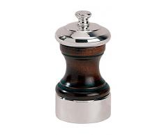 Peugeot Pfeffermühle Palace, Metall versilbert, Walnuss, 5.2 x 5.2 x 10 cm