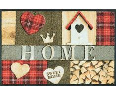 wash + dry 076087 Fußmatte Cottage Home, 50 x 75 cm