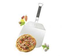 Küchenprofi BBQ Pizzaschaufel ALFREDO, Pizzaschieber,Edelstahl, mit klappbarem Griff