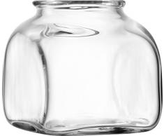 LSA International Umberto Vase, farblos, 15 cm