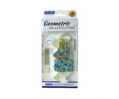 PME GMC181 Geometric MultiCutter-Moroccan Lantern, Small Geometrischer Ausstechformen, Marokkanische Lampe, kleinstückigem, ABS Kunststoff, weiß