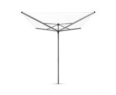 Wäschespinne Topspinner 60 M - 45 mm Rohr mit Metall-Bodenanker