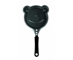 IBILI Bratpfanne Mokka-Smiley 14 cm, Aluminium, schwarz