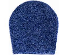 Grund Badteppich, 100% Polyacryl, Ultrasoft, Silber, blau, 47x50 cm