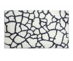 SCHÖNER WOHNEN-Kollektion, Mauritius, Badteppich, Badematte, Badvorleger, Design Steine - weiss, Oeko-Tex 100 zertifiziert, 60 x 100 cm