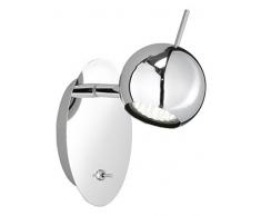 Trio Leuchten LED Strahler Bowie 818070106, Metall chrom, exkl. 1x GU10