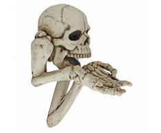 Design Toscano Halloween Begger für Souls Skelett Wand Skulptur