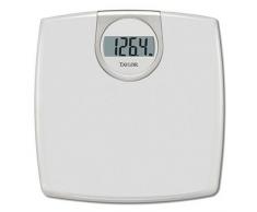 Taylor Precision Products Digitale Personenwaage mit 3,2 cm LCD-Display, Weiß