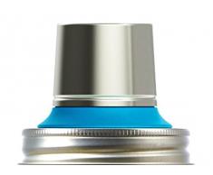 Jarware Cocktail Shaker Deckel für Dosen, Grau