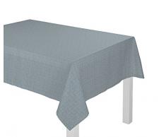 Adam Graphic Ventus Light Tischdecke, Bio Baumwolle, Königsblau, 130 x 220 cm
