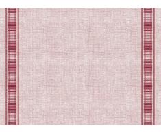 Papstar, 100 Tischsets, stoffähnlich, Vlies soft selection plus 30 cm x 40 cm bordeaux Gourmet, #84958