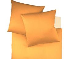 Fleuresse Colours Bettwäsche, Uni-Mako-Satin, gold, 200 x 200 cm