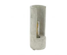EGLO LYNTON Tischleuchte, Beton, 60 W, grau