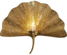 Wandkerzenhalter Ginkgo Leaf 60cm