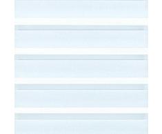 Klöckner Flächenvorhang Day + Night (1 Stück), Schiebegardine, Regulierter Lichteinfall, Weiß, 60 x 245 cm