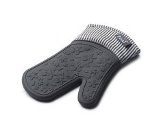 Zeal Silikon Heavy Duty einzigen Streifen Ofenhandschuh, Baumwolle, dunkel grau, 29 x 18,5 x 2 cm