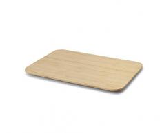 Stelton Theo Bambus Serviertablett, schwarz, 27.5 x 40 x 2 cm