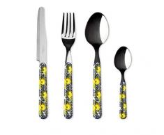 Excelsa Amalfi Besteck-Set, 24-teilig, Edelstahl 18/0