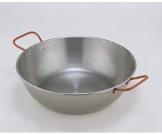 Garcima 5020154 Balti Pfanne, Edelstahl, mit Griff, 32 cm