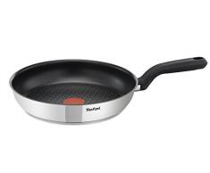 Tefal Comfort Max Bratpfanne aus Edelstahl, Edelstahl, Silber, 20 cm