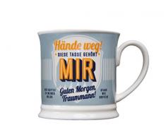 H & H Becher, Porzellan, Mehrfarbig, 12 x 8.7 x 8.7 cm