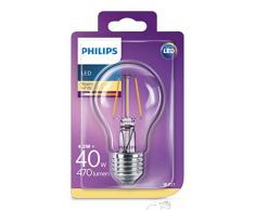 Philips LED classic Lampe 4.3 W ersetzt 40 W, E27, warmweiß (2700K), 470 Lumen