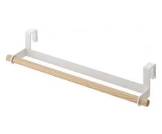 YAMAZAKI Tosca Handtuchhalter, Stahl, Weiß, L