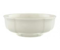 Villeroy & Boch Manoir Dessertschale, 15cm, Premium Porzellan, Weiß
