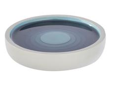 WENKO 23323100 Seifenablage Planet, Seifenschale, Polyresin, 11.5 x 2.5 x 11.5 cm, Taupe