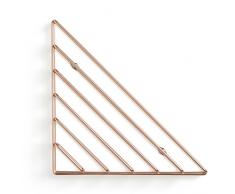 Umbra 1004460-880 Strum Wandbord, Metall, kupfer, 22,35 x 5,84 x 22,35 cm