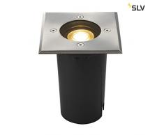 SLV SOLASTO 120 Outdoor Bodeneinbauleuchte, GU10, 6 W, edelstahl