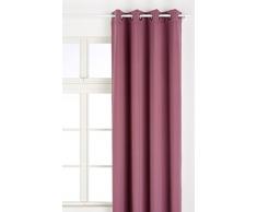 Lovely Casa R69449054 Night blickdichter Vorhang, 135 x 260 cm, 100 % PE 100% Baumwolle, Lilas, 135 x 260 cm