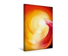 Calvendo Premium Textil-Leinwand 30 cm x 45 cm hoch, Seelenreise | Wandbild, Bild auf Keilrahmen, Fertigbild auf Echter Leinwand, Leinwanddruck Glaube Glaube