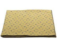 David Fussenegger NOVA Überwurf Afrikastruktur mêlé, Baumwoll-Mischgewebe, Senfgelb, 220 x 145 cm