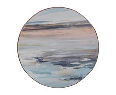 CREATIVE TOPS Tranquility Bedruckte, runde Tischsets mit Korkrückseite, 29 cm – Mehrfarbig (4er-Set), Kork, One Size, 4