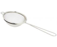BLEX, a.s. Teesieb, Stahl, Silber, 8 cm
