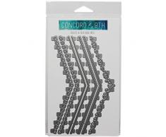 Concord & 9th La Ideal Bratpfanne, flach, polierter Stahl, mit einem Griff, silberfarben, 12 Stück, Mehrfarbig, 8.89 x 20.06 x 0.12 cm