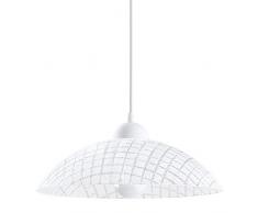 EGLO VETRO Hängeleuchte, Kunststoff, 60 W, weiss