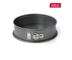 Kaiser Gourmet Springform, mit Flachboden, 20 cm, runde Backform, auslaufsicher, antihaftbeschichtet, hitzebeständig bis 230°C
