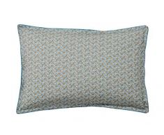 Blanc des Vosges Meli Melo Vorhang Smaragd Bezug Baumwolle 50 x 75 cm