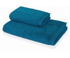 möve Superwuschel Handtuch 50 x 100 cm aus 100% Baumwolle, lagoon