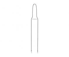 HABI 4152 Tablett, Stahl, Grau